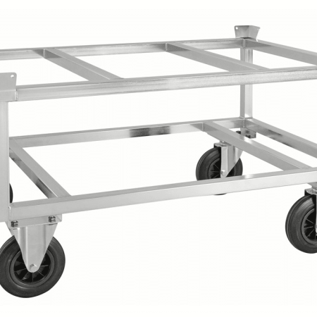 Pallvagn med pallstyrning 1200x800x650 mm