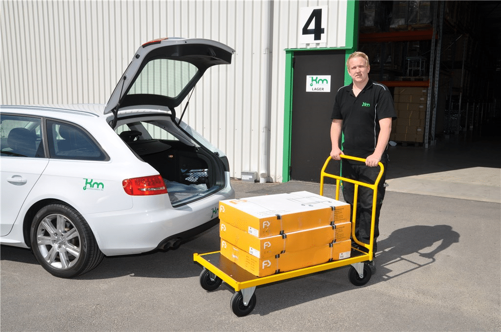 Plattformsvagn 1086x600x1090 mm - Bild 4