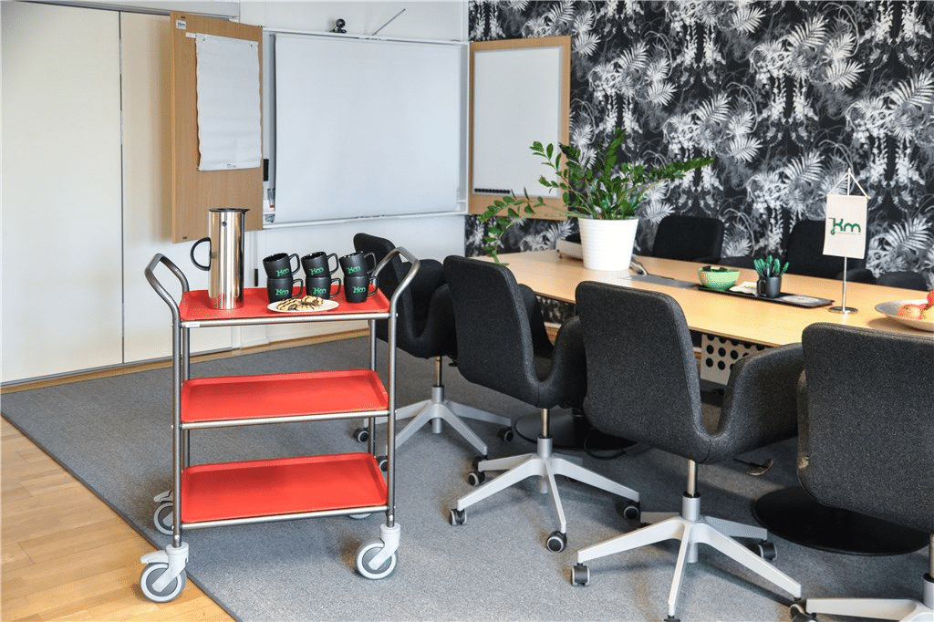 Serveringsvagn 3 hyllplan 770x495x960 mm - Bild 3