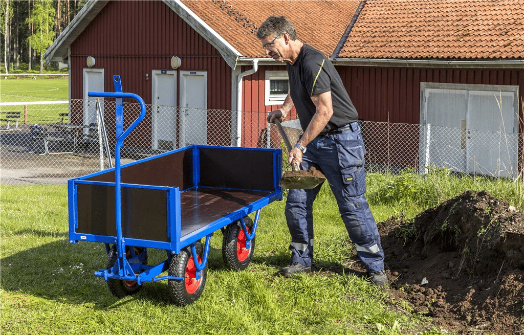 Flakvagn 1500x700x460 mm - 1500 kg - Bild 3