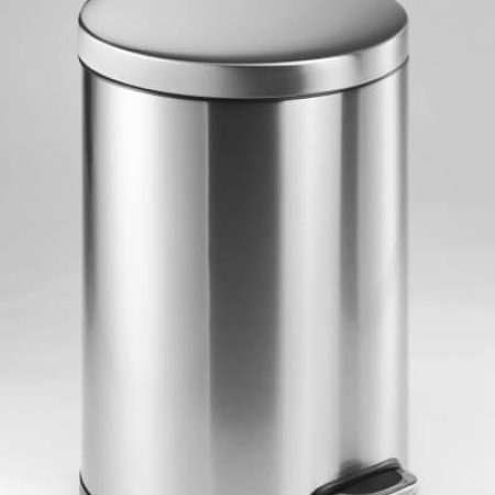 Pedalhink rostfritt stål - 20 liter
