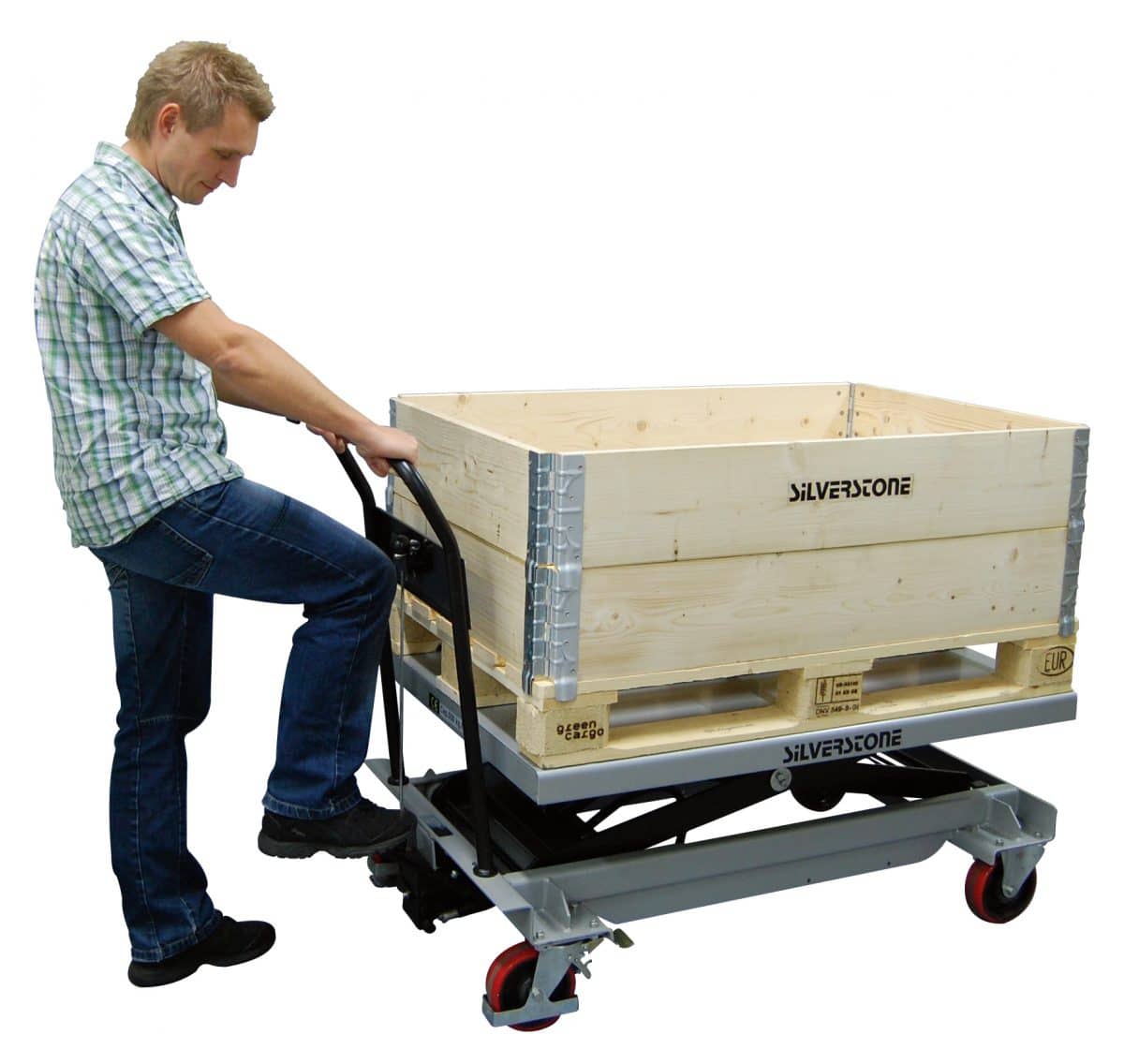 Mobilt lyftbord 800x1200 mm - 500 kg - Bild 2