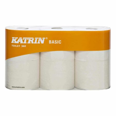 Toapapper Katrin Basic Toilet 360 - 2 lag 42 rle/bal