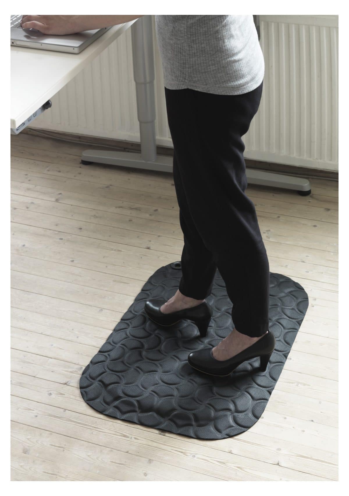 StandUp - ergonomisk arbetsplatsmatta AIR - Svart - Bild 2