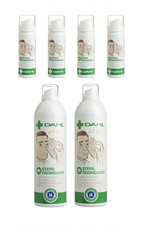 Komplett refillpaket Display (2st 400ml, 4st 45ml)