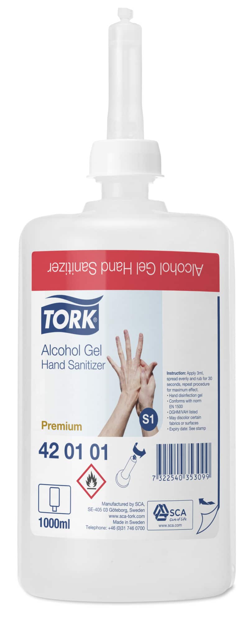 Tork S1 Alcogel Handdesinfektion Premium