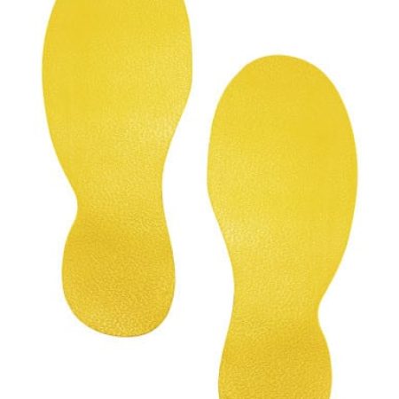 Golvmarkering - Golvdekal Fot/fötter - 5 par/förp