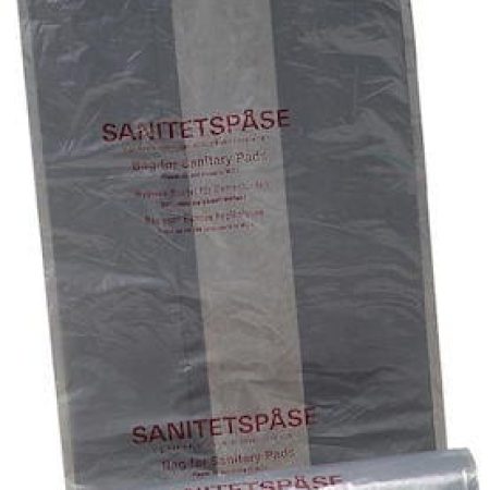 101296641 Sanitetspåse 100st/ rle - Med tryck, LLD ca 10 liter