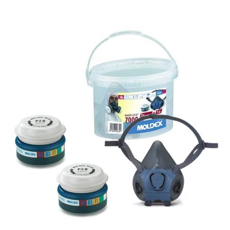 Moldex halvmask 7432 Moldex 7432 Premium pack - halvmask med filter ABEKP3