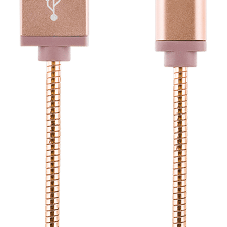 Laddkabel USB – Lightning | 1 meter roséguld