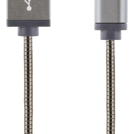 Laddkabel Micro USB - 1 meter Silver