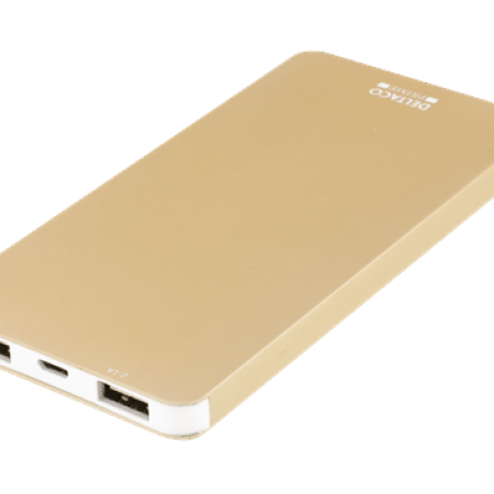 Powerbank 4000 mAh | Hölje i aluminium - Guld