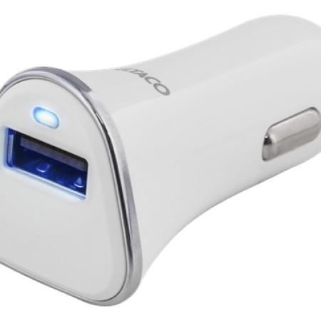 USB-CAR100 Billaddare USB-A | För smartphone eller surfplatta