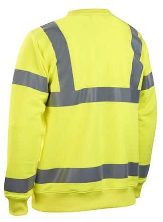 Långärmad sweatshirt | Varsel/ HiVis - Klass 3 - Bild 2