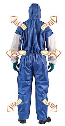 Korttidsoverall Microgard 1800 Comfort - Bild 2