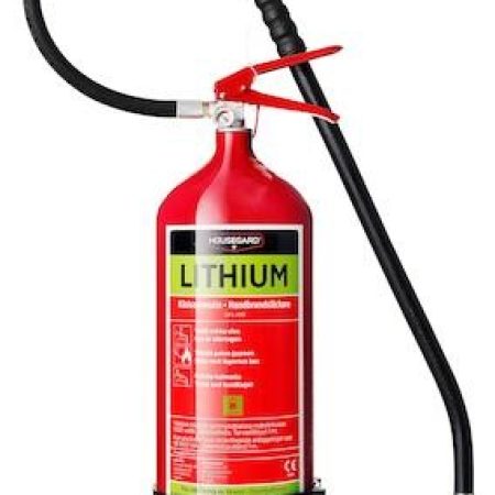 2190027 Housegard AVD släckare 4,8 liter | Mot brand i Litiumbatterier