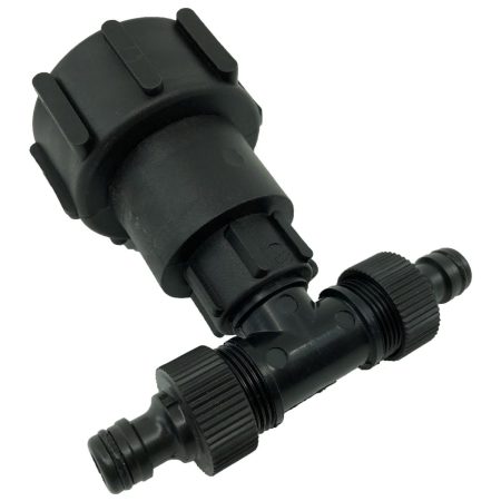 IBC adapter S60x6 till 2 st Gardena 1/2 tum hane