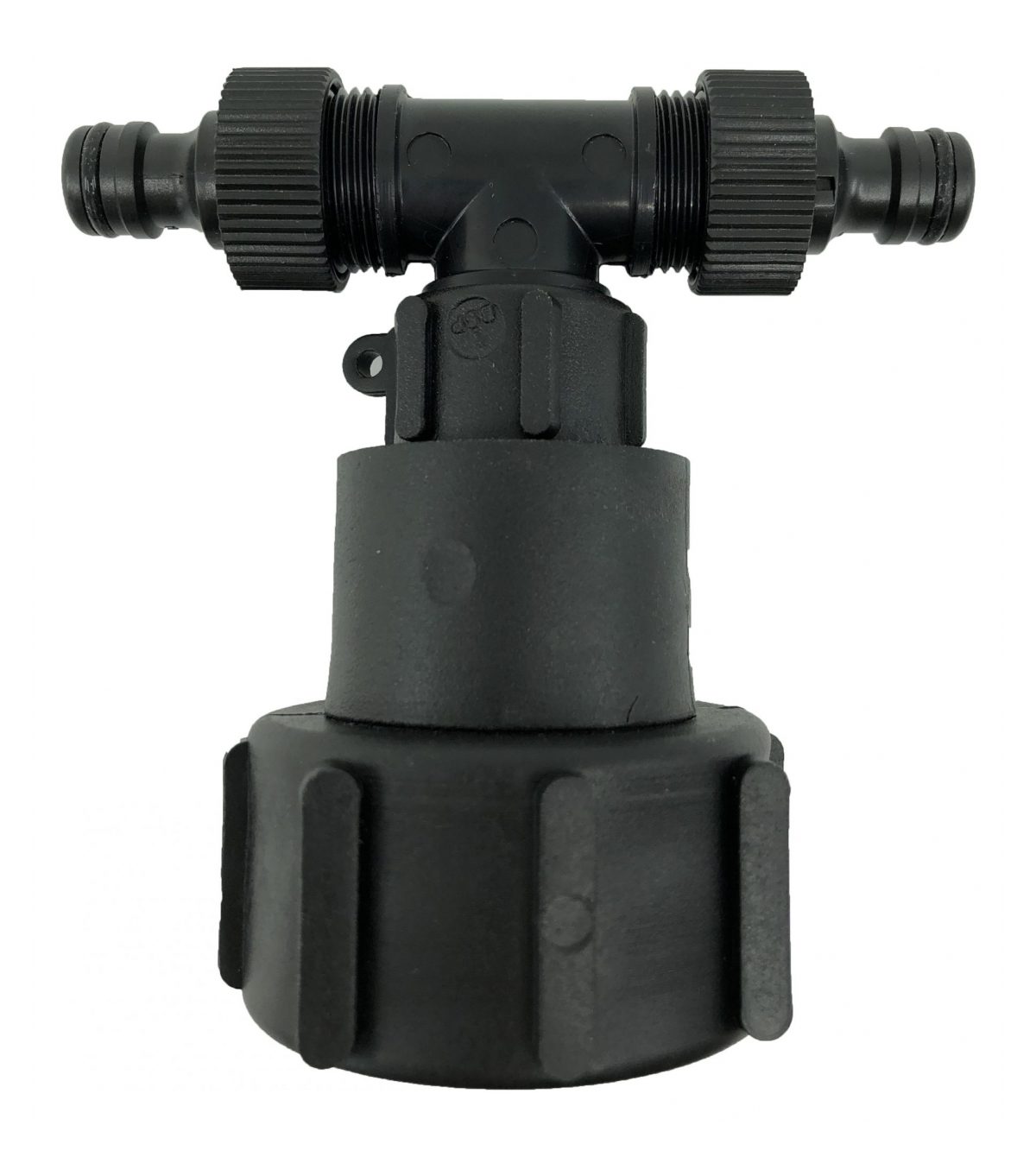 IBC adapter S60x6 till 2 st Gardena 1/2 tum hane