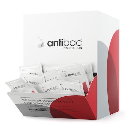 Handdesinfektion Antibac servetter 250 st