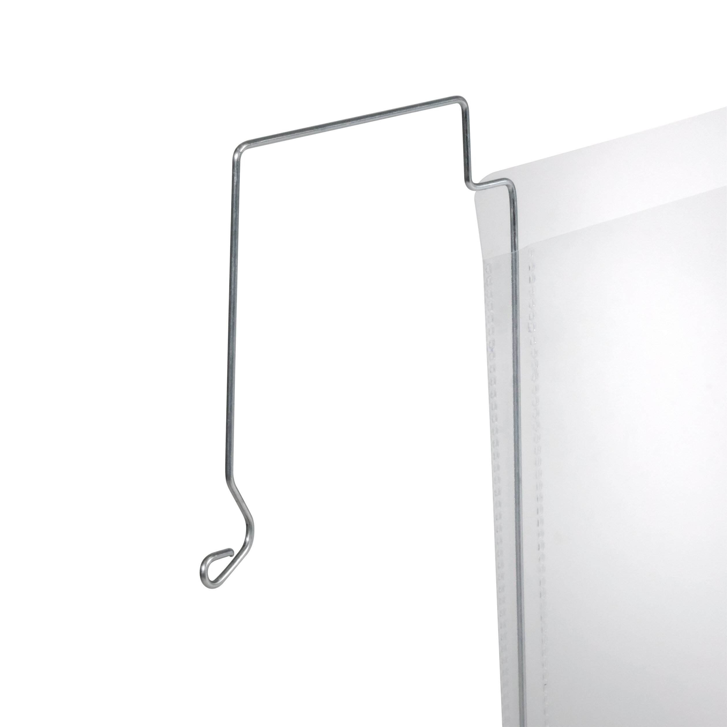 Plastficka med ståltrådsfäste A5L PP - Bild 2